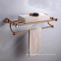 Luxury Modern Rose Gold Bathroom Accessory Set